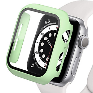 Закаленное стекло + крышка для Apple Watch Mint, Series SE 44MM